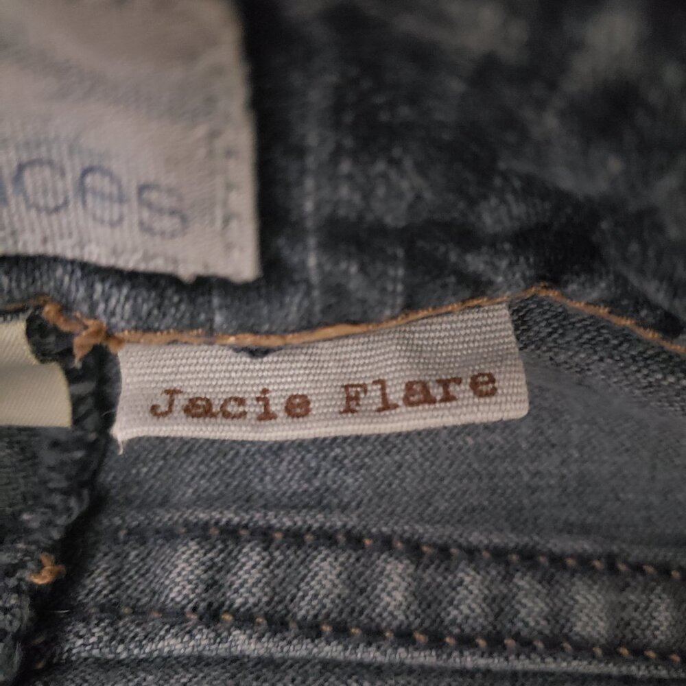 Maurices Womens Size 7/8 Jacie Flare Low. Rise Denim Blue Jeans - Picture 9 of 10